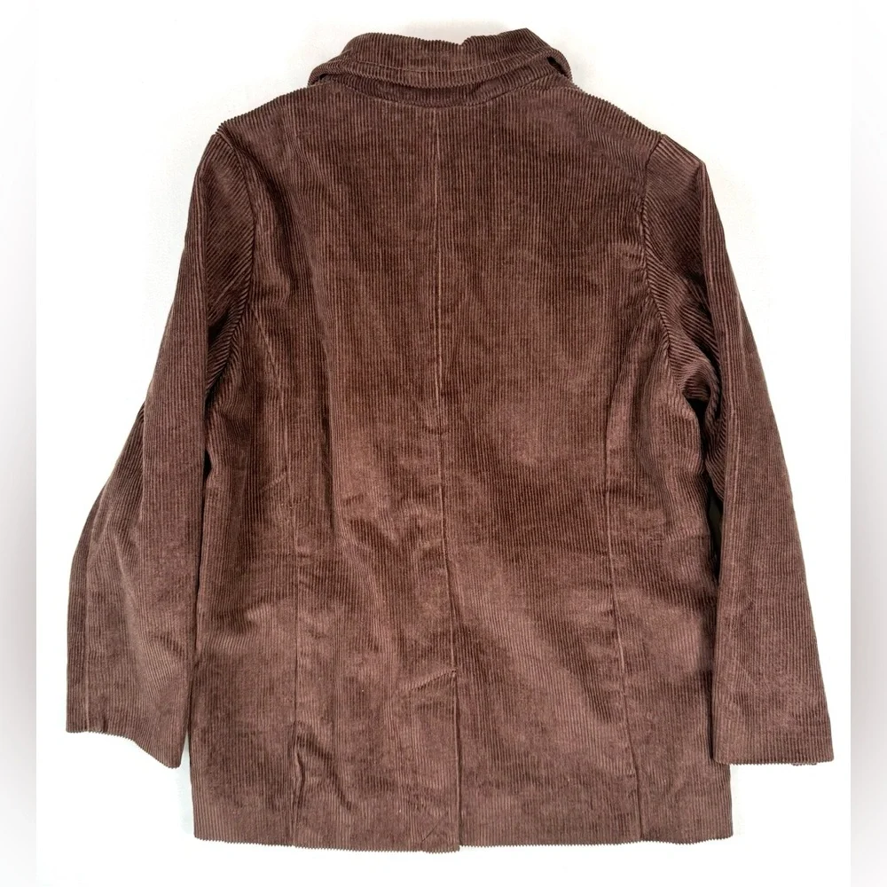 GYMBOREE VINTAGE Boys Brown Corduroy‎ Blazer S 5/6 2009 Classic Jacket Preppy